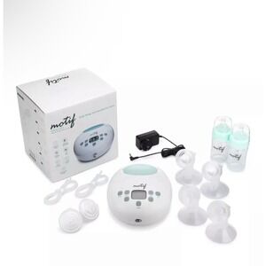 NIB Motif Luna Double Electric Breast Pump with Accessories New in Box